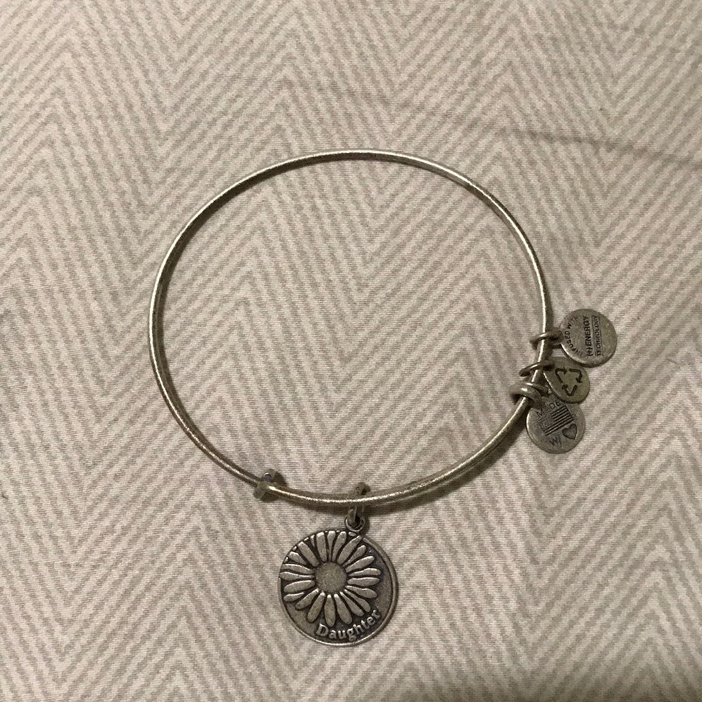 Alex and Ani silver daughter bracelet